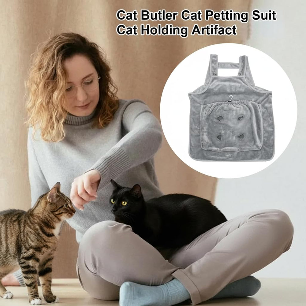 Facailaifu Cat Apron Packaged Included indicates one carrier ready for grooming on the go