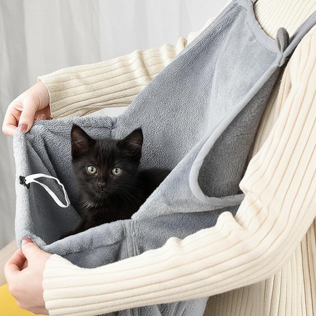 Facailaifu Cat Apron Size Dimensions illustrate broad coverage for pets up to 7.5 kg