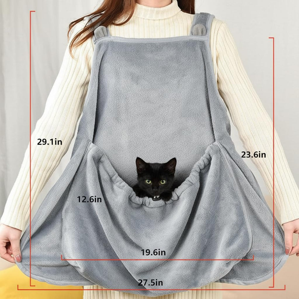 Facailaifu cat apron wide-application supports walks, visits, and chores.