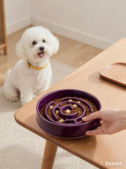 Facdiary dishwasher-safe ceramic bowl is easy to clean after meals
