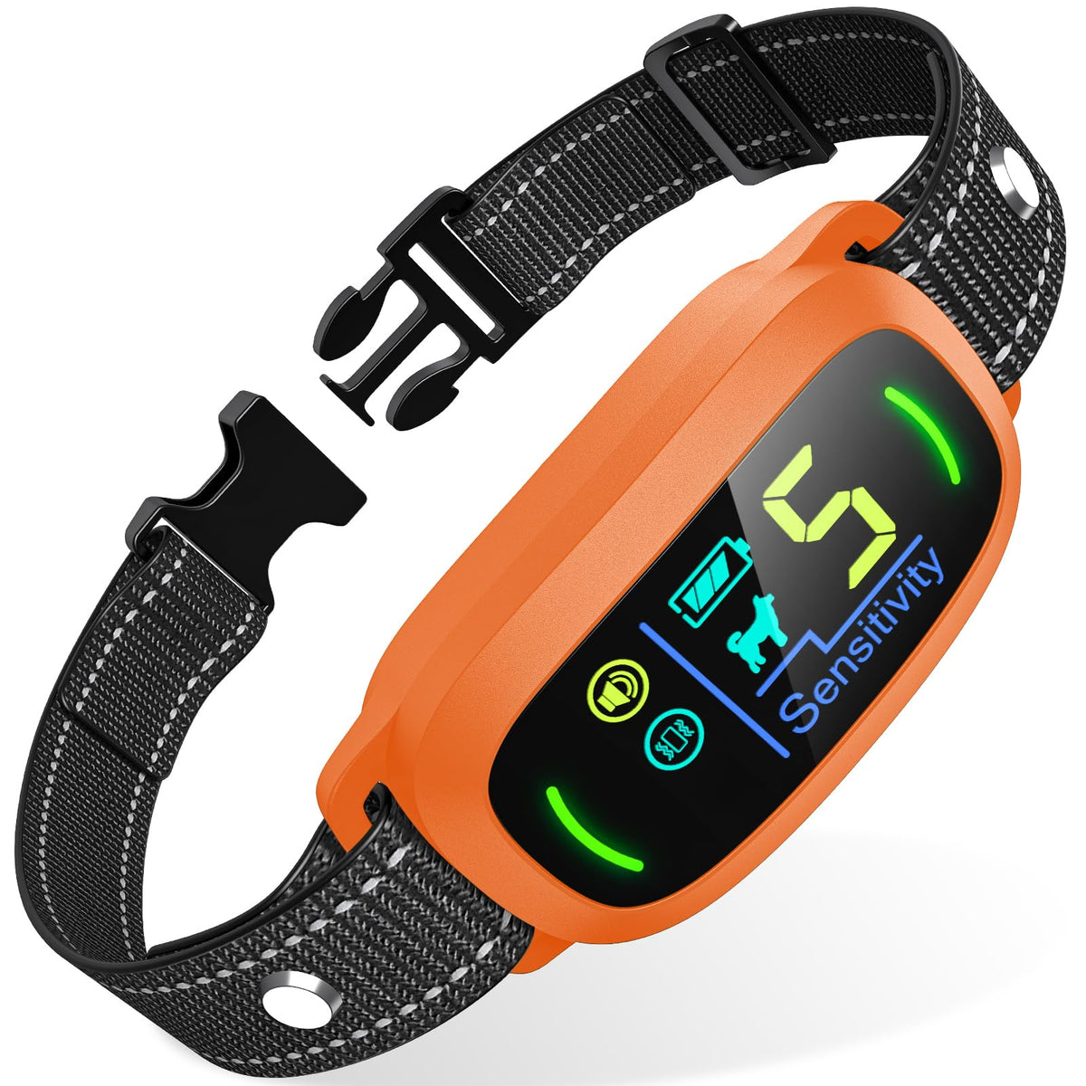 FAFAFROG bark collar charging indicator highlights fast charging for extended use