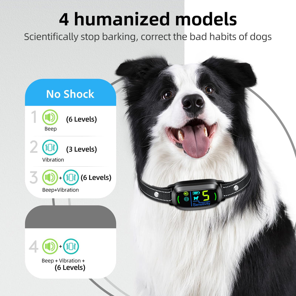 FAFAFROG dog bark collar IP67 waterproof design for all-weather use.
