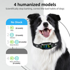 FAFAFROG dog bark collar IP67 waterproof design for all-weather use.