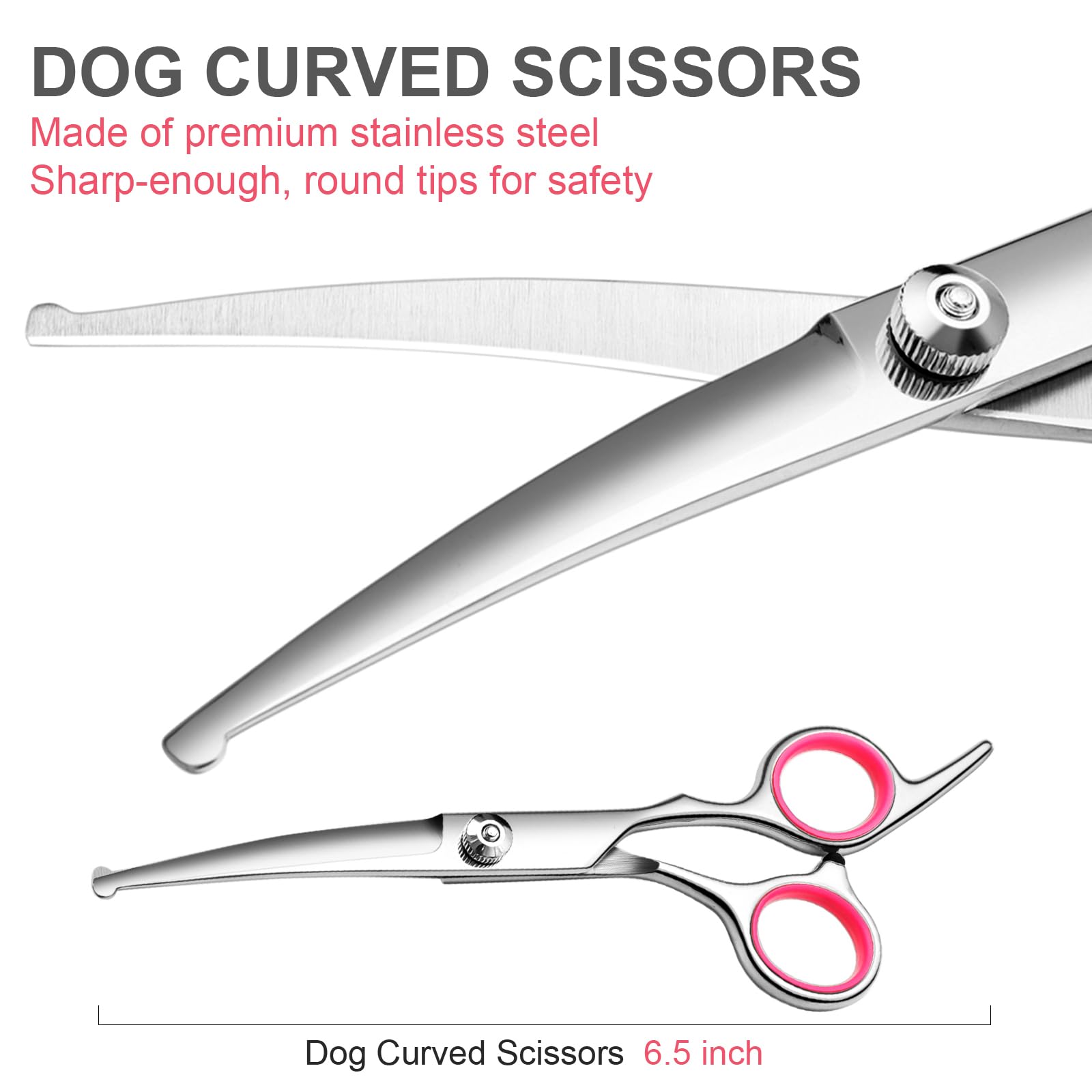 FAIGEO grooming comb detangles and shapes coats on small to medium pets