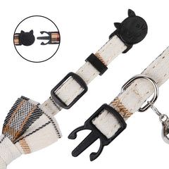 Faleela adjustable cat collar fits necks 7.5 to 10.8 inches