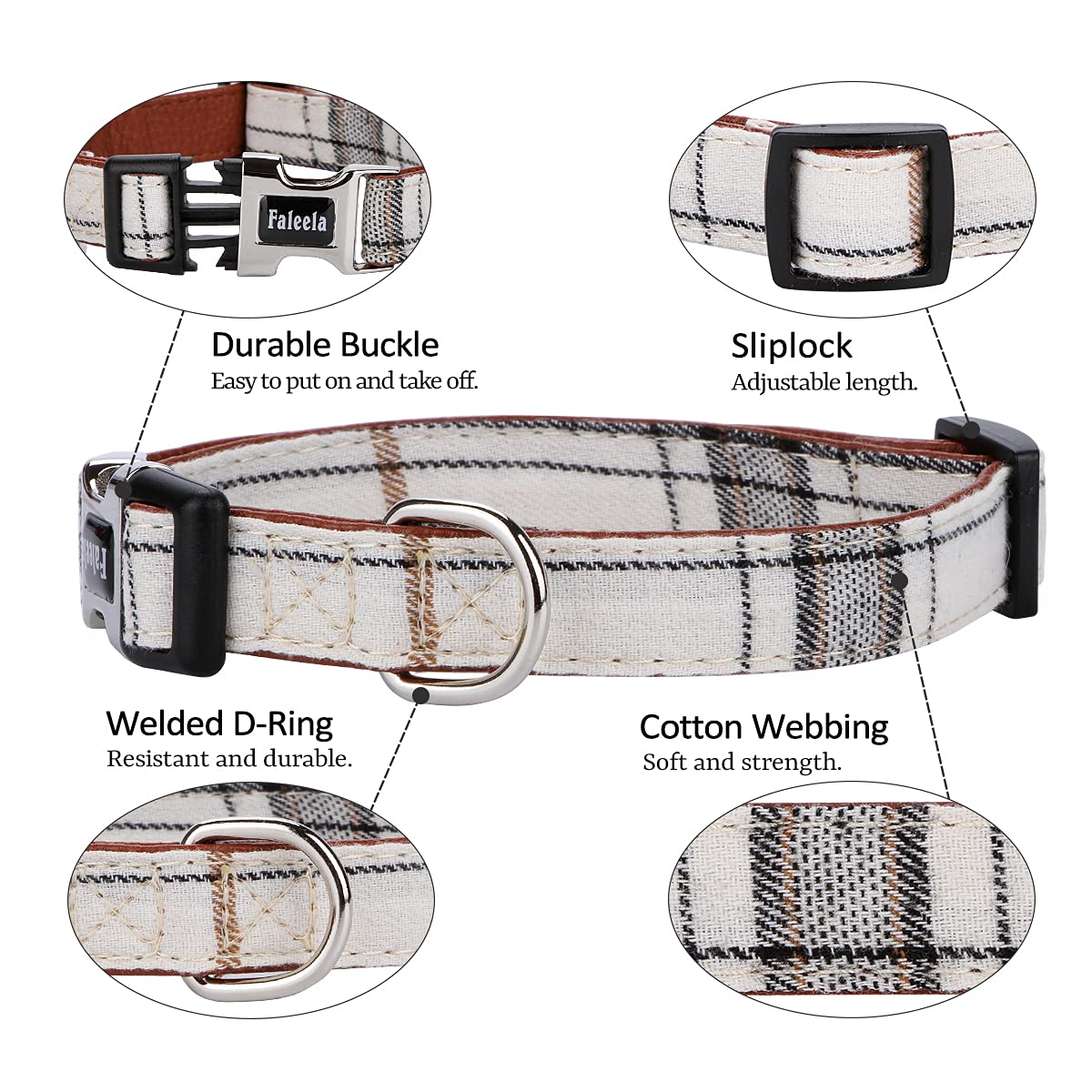 Faleela bowtie collar closeup shows hand-sewn bow detail for premium craftsmanship.