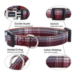 Faleela bowtie detachable collar closeup, showing adjustable strap for easy styling