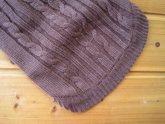 FAMI dog sweater worn on a puppy demonstrates comfortable winter wear