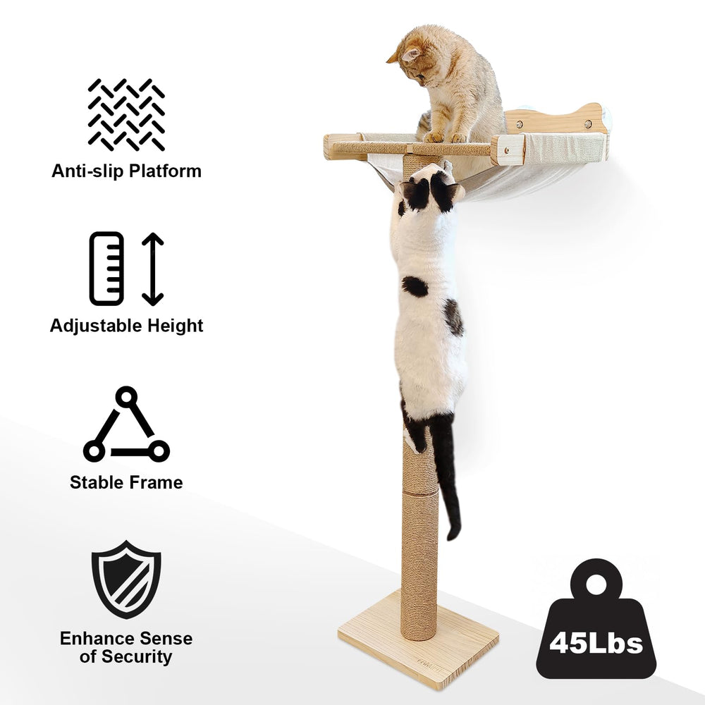 Famifit cat window perch hammock for cozy relaxation during sunlit naps.