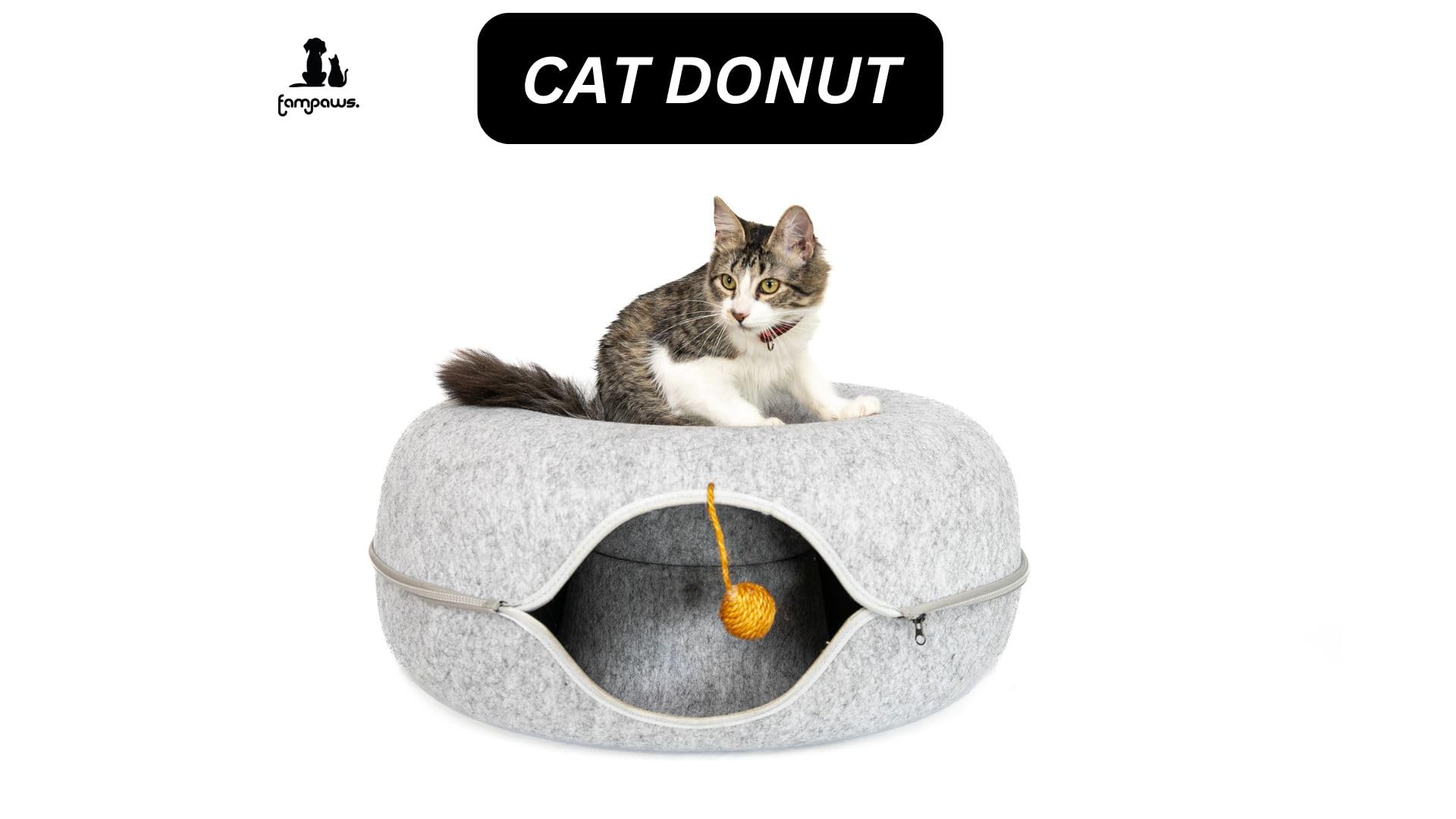 FAMPAWS indoor pet-friendly design blends with home decor for year-round comfort.