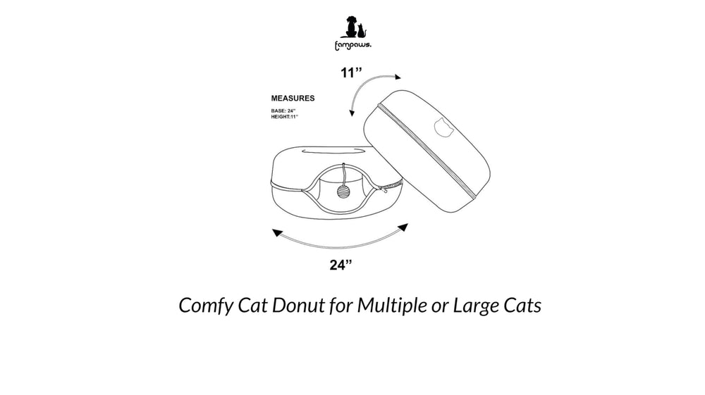 FAMPAWS scratch-detachable cover demonstrates easy cleaning and long-lasting durability.