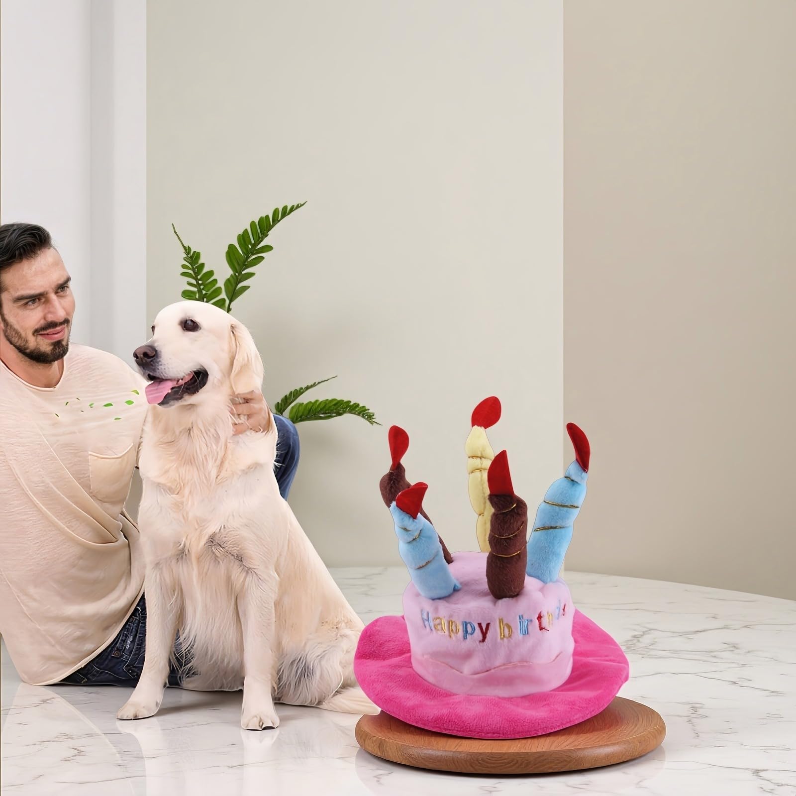 FANBODTA five candles detail adds playful charm without choking hazard