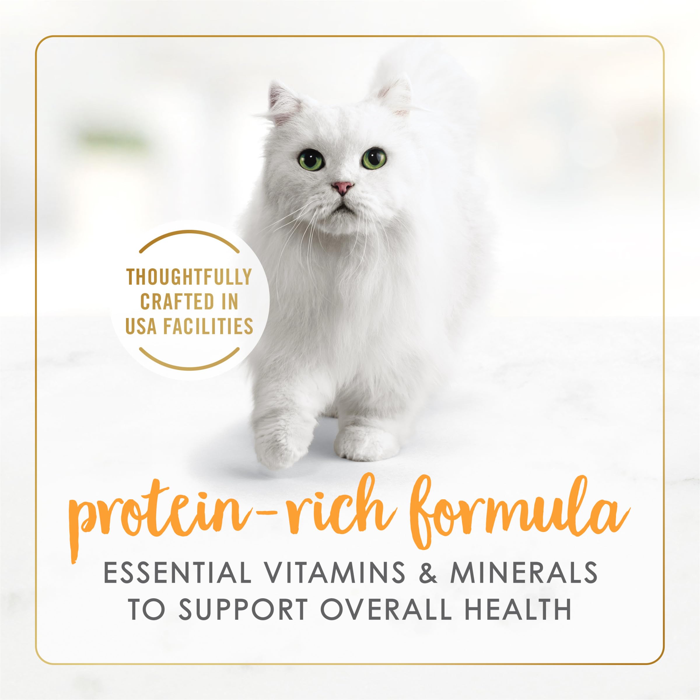 Fancy Feast-100-percent-balanced-adult-cat-nutrition emphasizes complete nutrition for everyday health