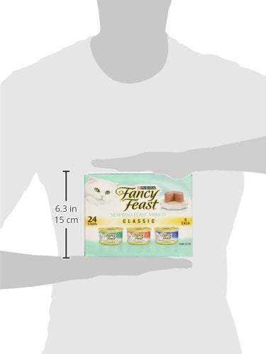 Fancy Feast Aroma open-can moment hints at attention-grabbing seafood scent.