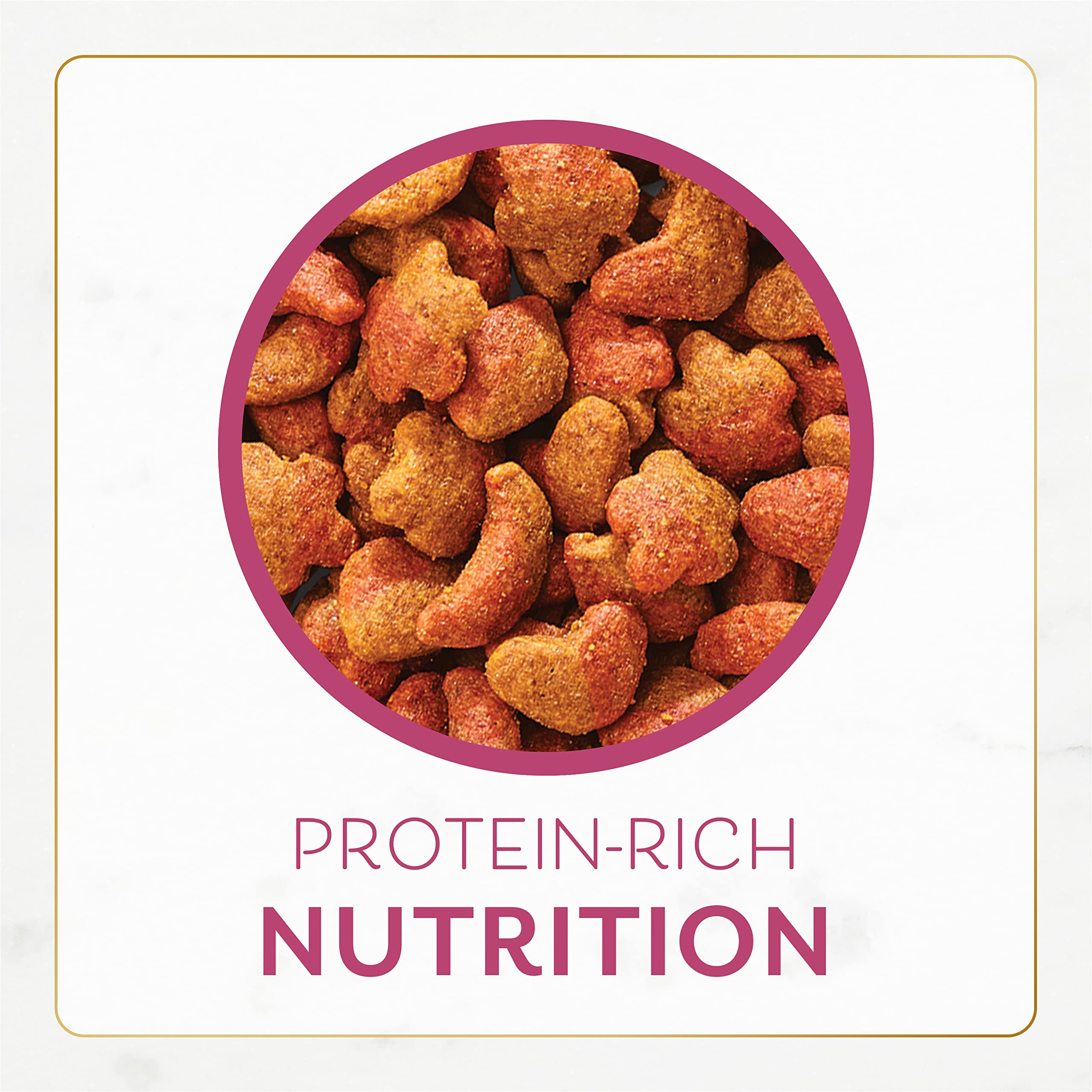 Fancy Feast crunchy textured morsels deliver a satisfying bite preferred by many cats