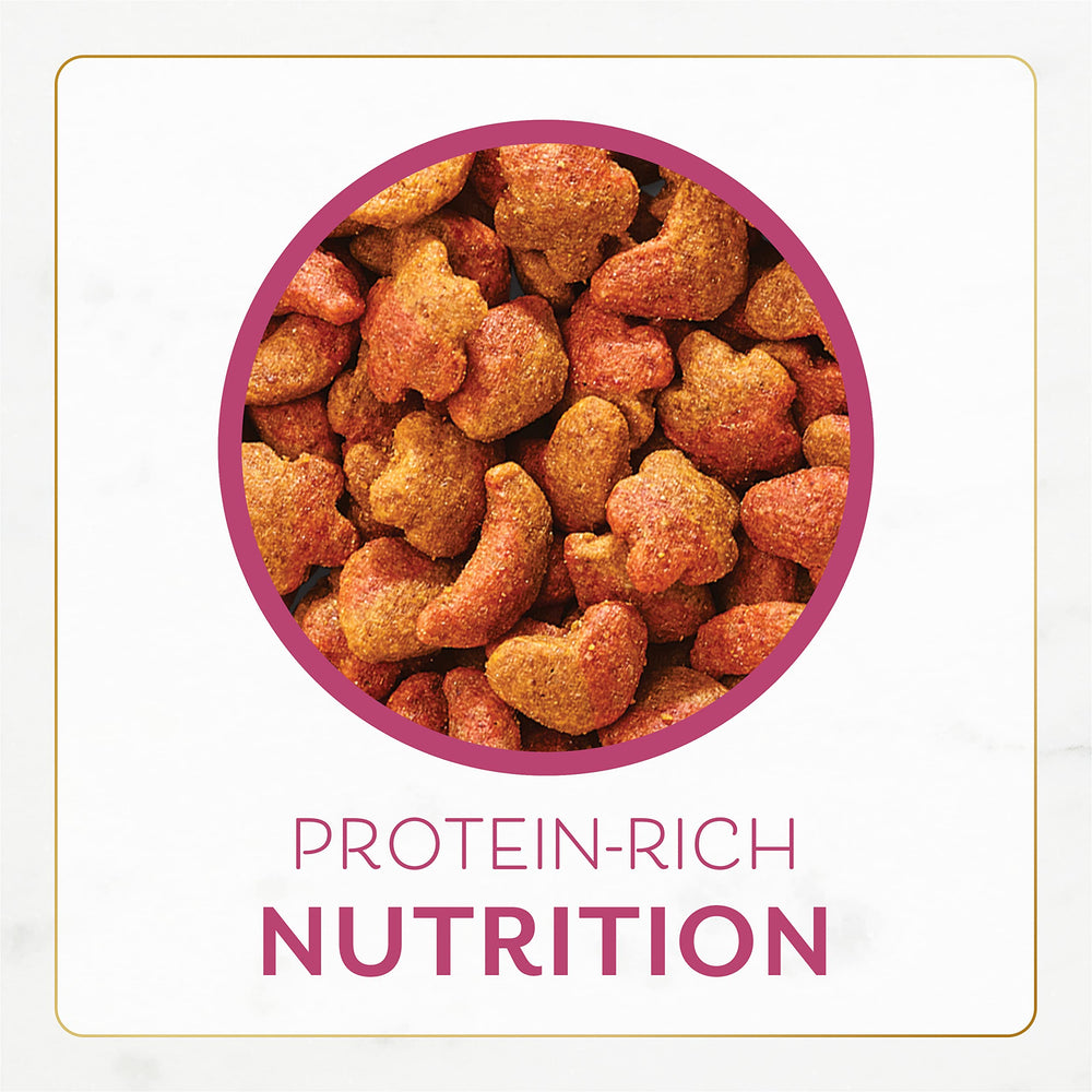 Fancy Feast crunchy textured morsels deliver a satisfying bite preferred by many cats