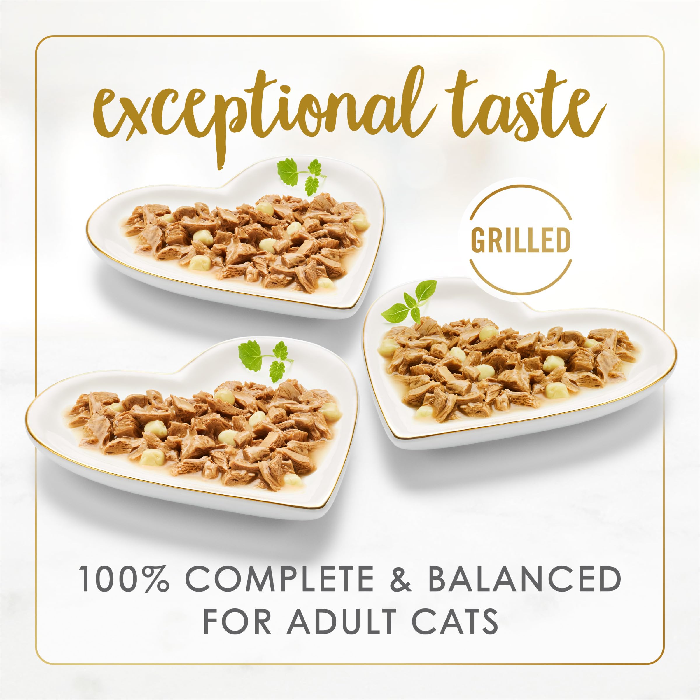 Fancy Feast Delights cheddar grilled whitefish gravy features light, flaky fish and cheddar aroma for feline appeal.