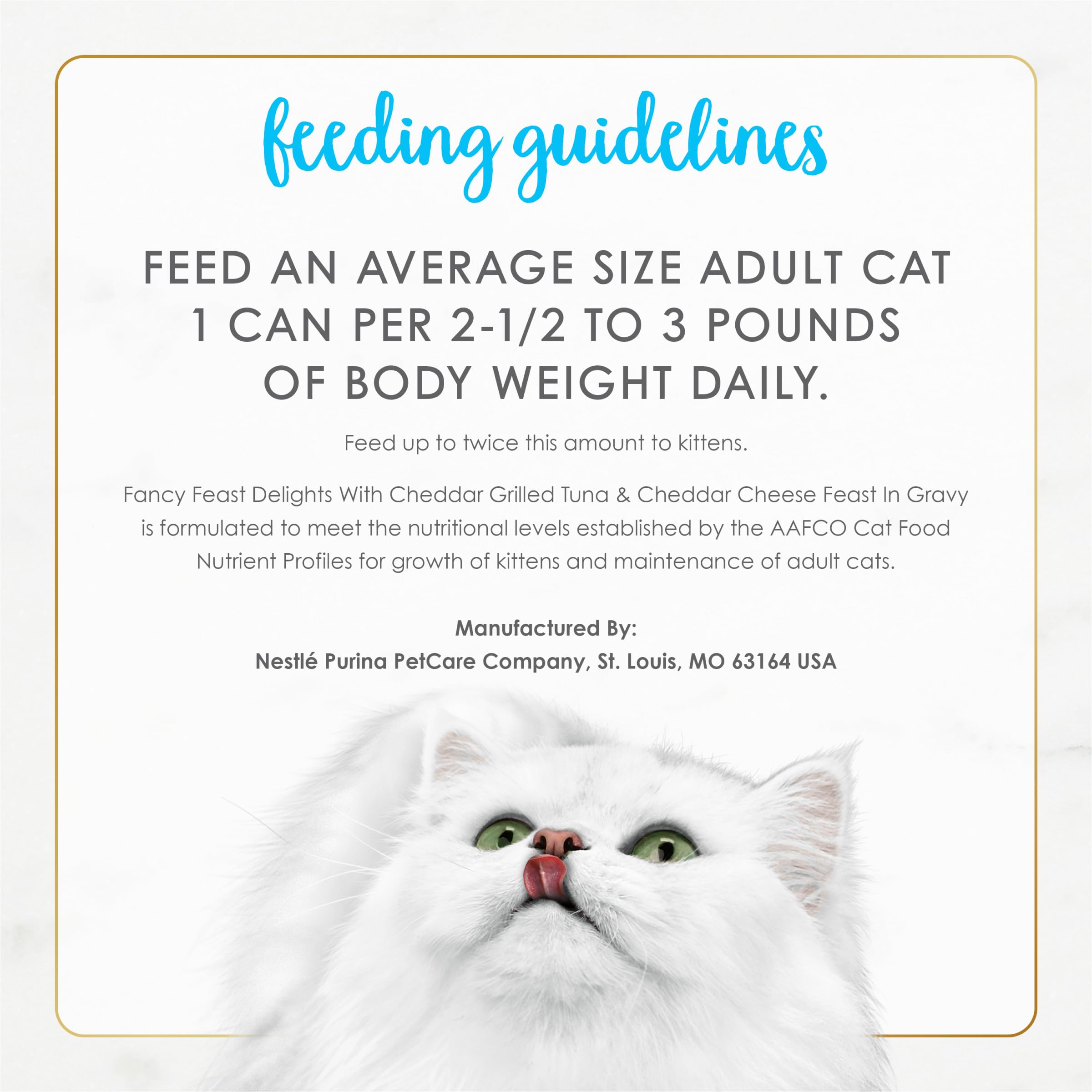 Fancy Feast Delights made in US facilities: regular safety checks.