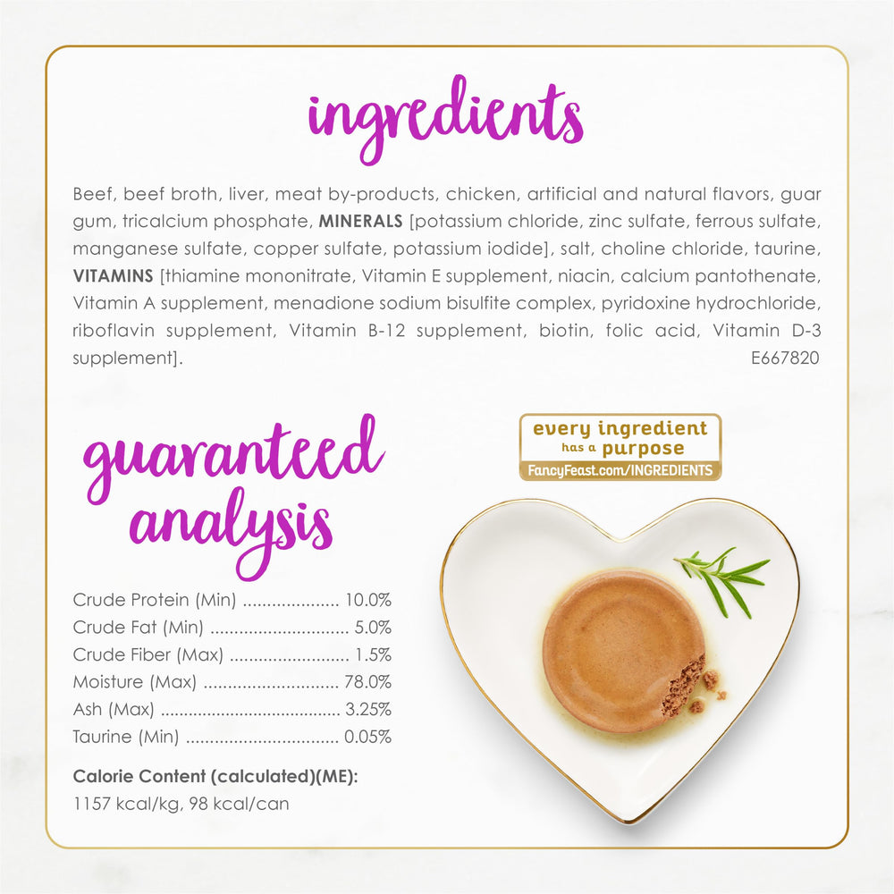Fancy Feast grain-free formula supports digestion-friendly options for cats.