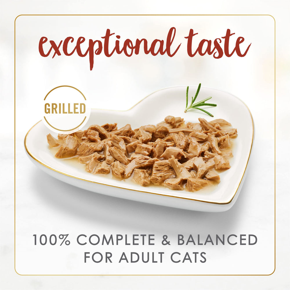 Fancy Feast Grilled Beef and Liver Cans open-serve for convenient meals.