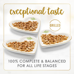 Fancy Feast grilled seafood feast in gravy 3oz can – balanced nutrition with tasty gravy