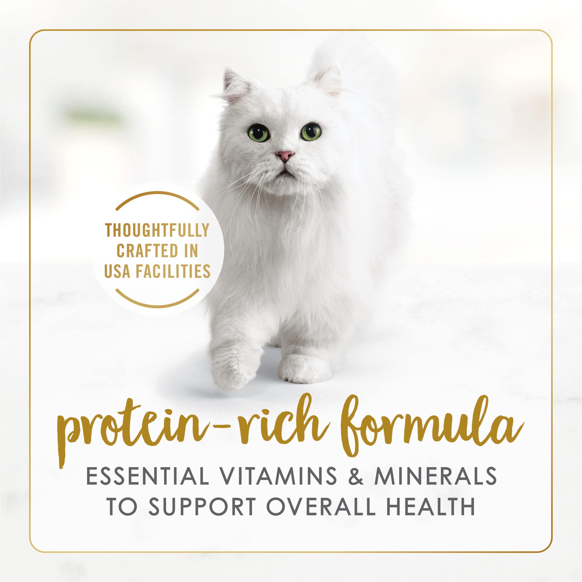 Fancy Feast Grilled Seafood Feast real seafood ingredients emphasize quality protein.