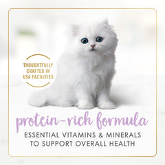 Fancy Feast kitten Tender Chicken Feast pate pack for convenient daily feeding.