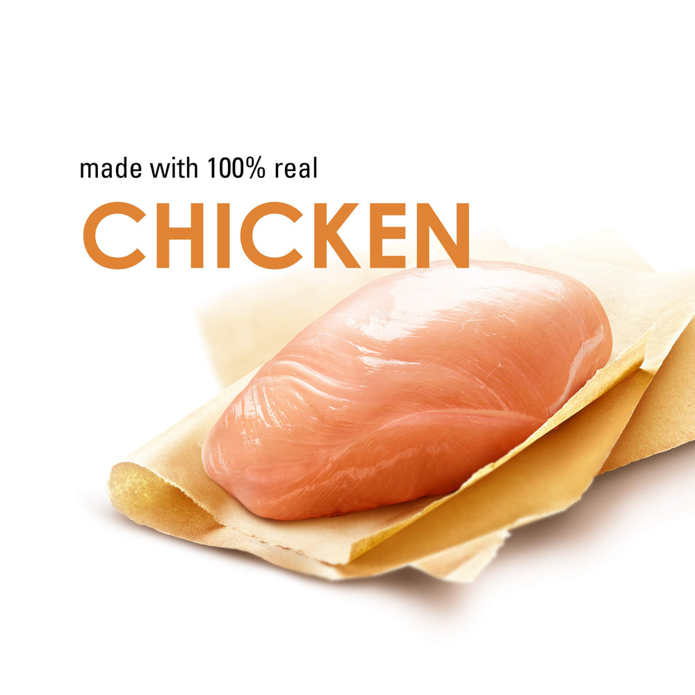 Fancy Feast lightly cooked for tender texture in every bite.