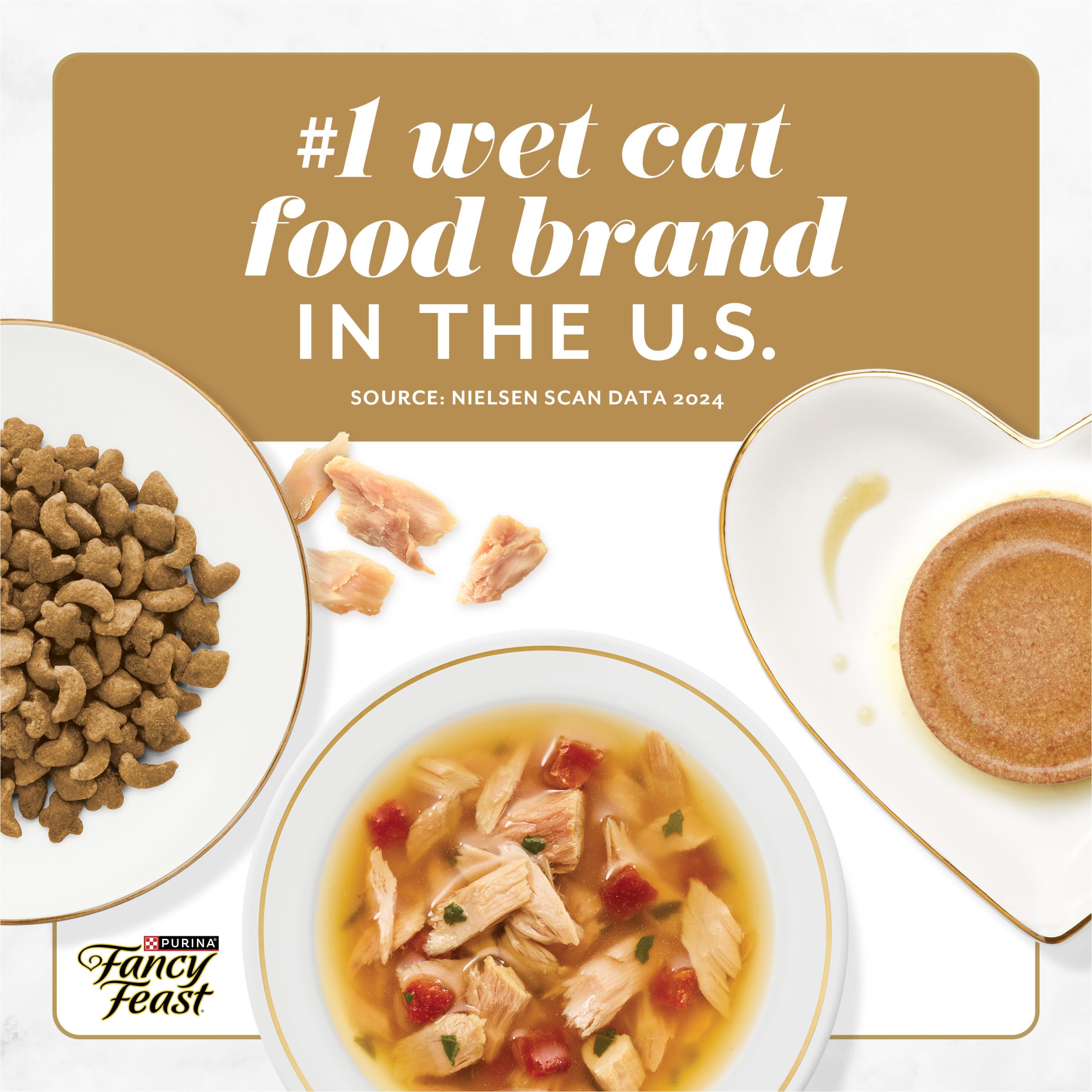 Fancy Feast pull-top 3oz can collection for easy serving