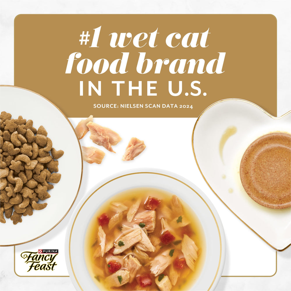 Fancy Feast pull-top 3oz can collection for easy serving
