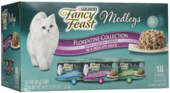 Fancy Feast Purina Medleys Florentine white meat chicken with garden greens for balanced adult cat nutrition