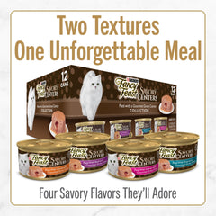 Fancy Feast Savory Centers beef pâté with gravy center for cats