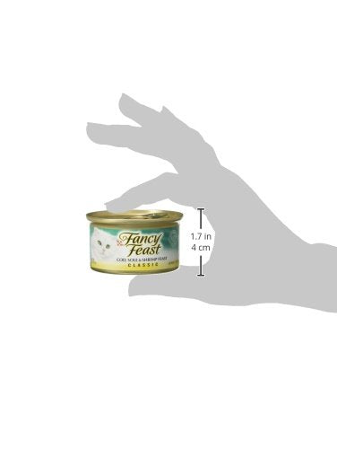 Fancy Feast Seafood Classic Pate Cod Filet Closeup: real fish flavor in pâté form