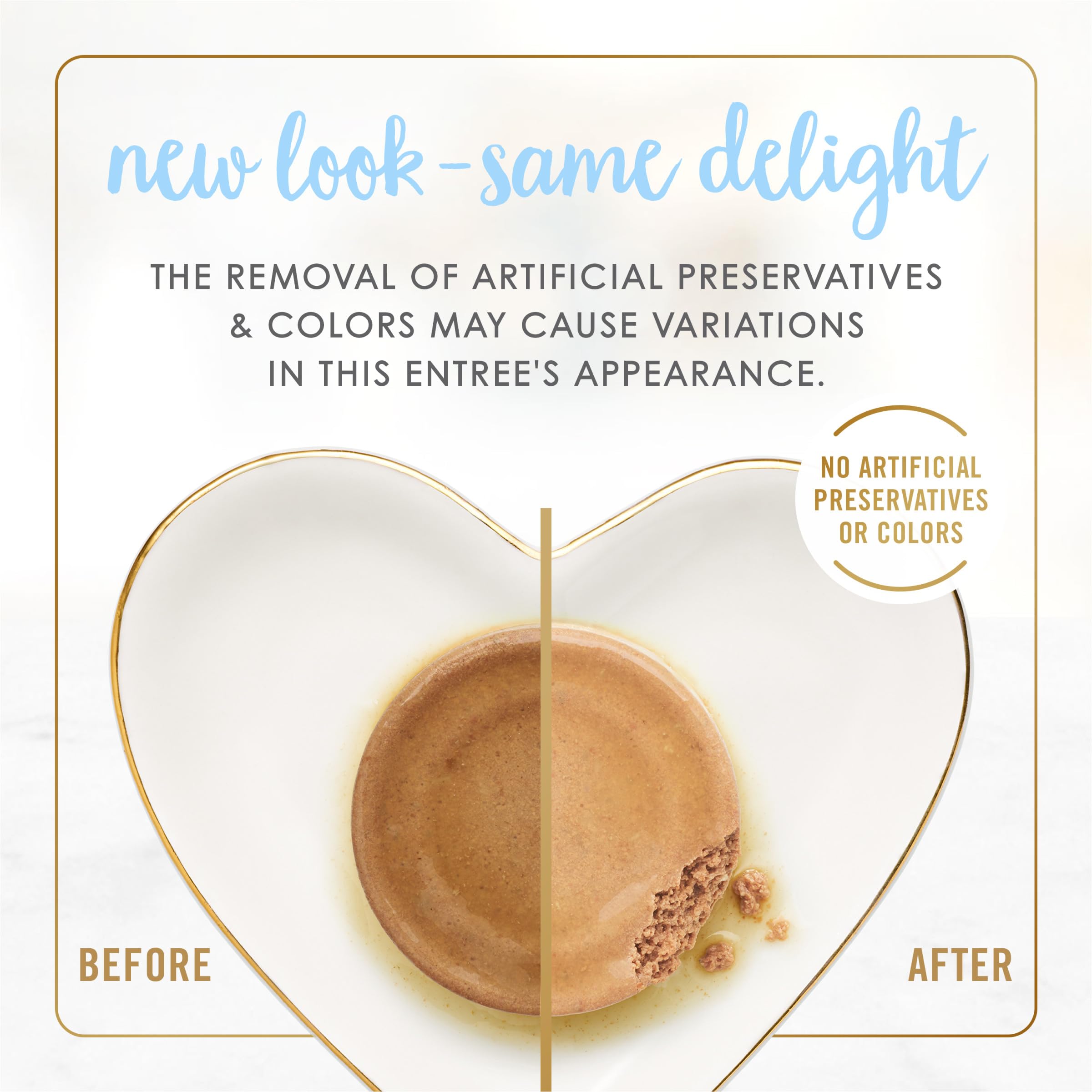 Fancy Feast tender ocean whitefish serving kitten - appetizing texture