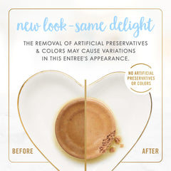 Fancy Feast tender ocean whitefish serving kitten - appetizing texture