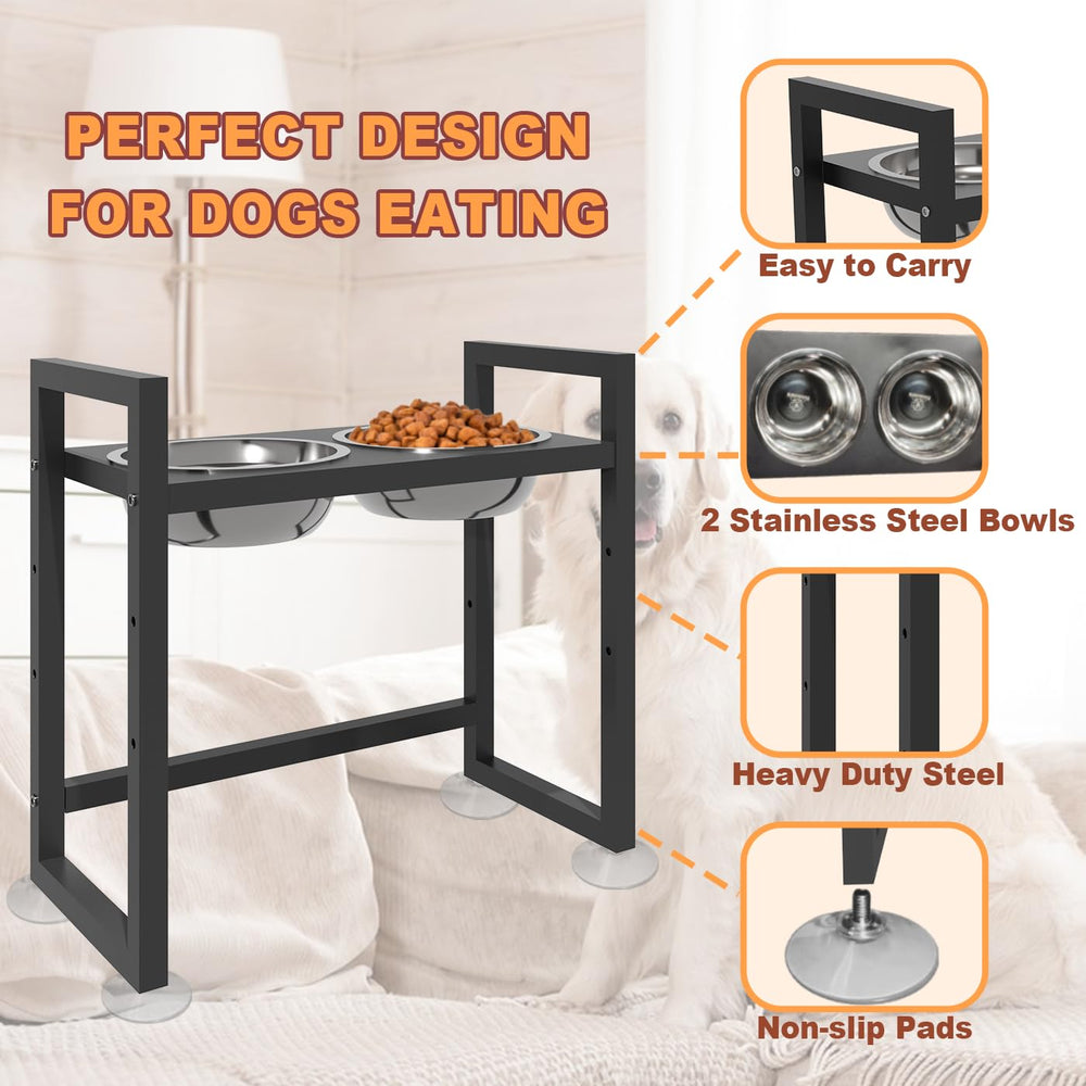 Fandature dual-bowl setup supports both food and water in one station