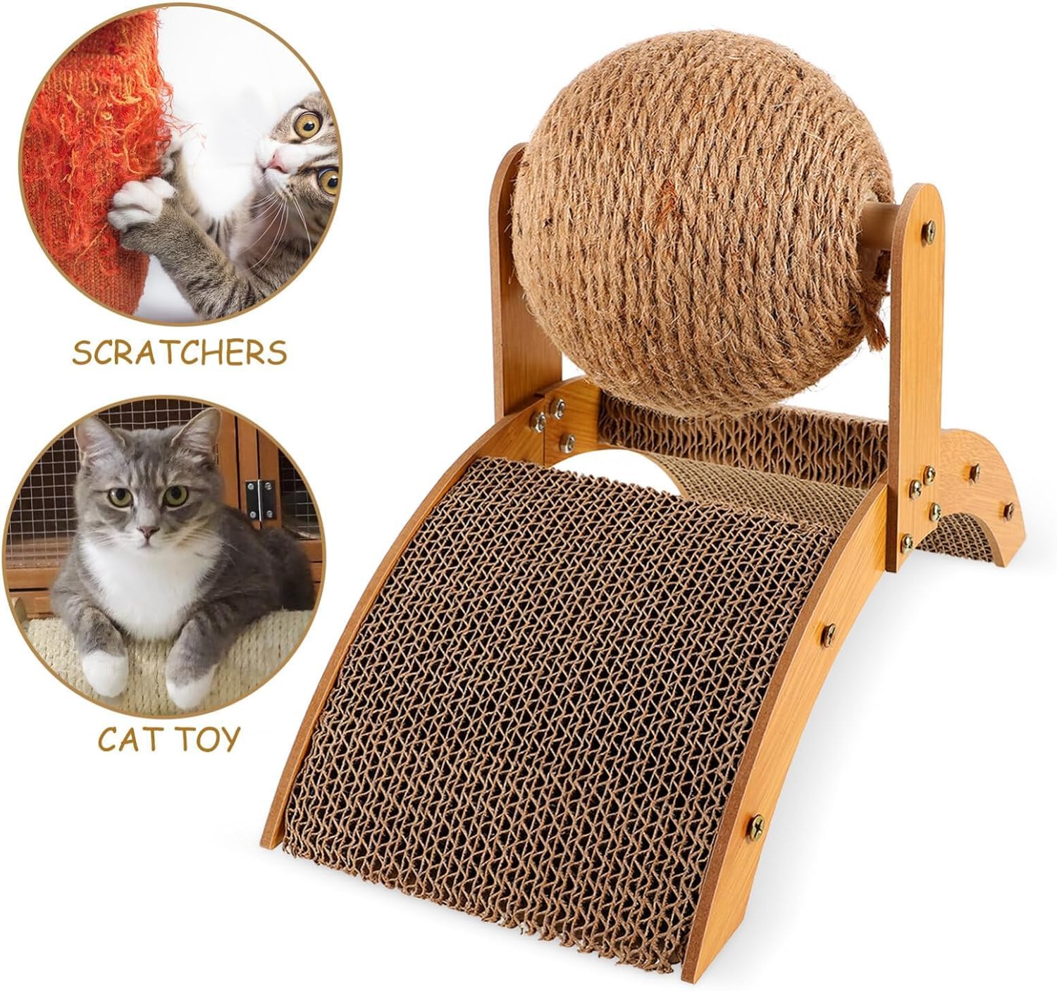 FANJUN-AMTECH cat play-stimulation yields interactive exercise and mental engagement.
