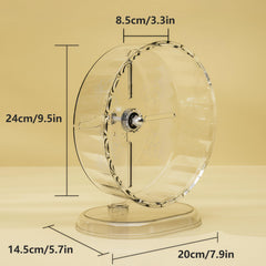 Fanlahmtasy anti-skid-hamster-wheel-surface ensures secure footing during workouts.