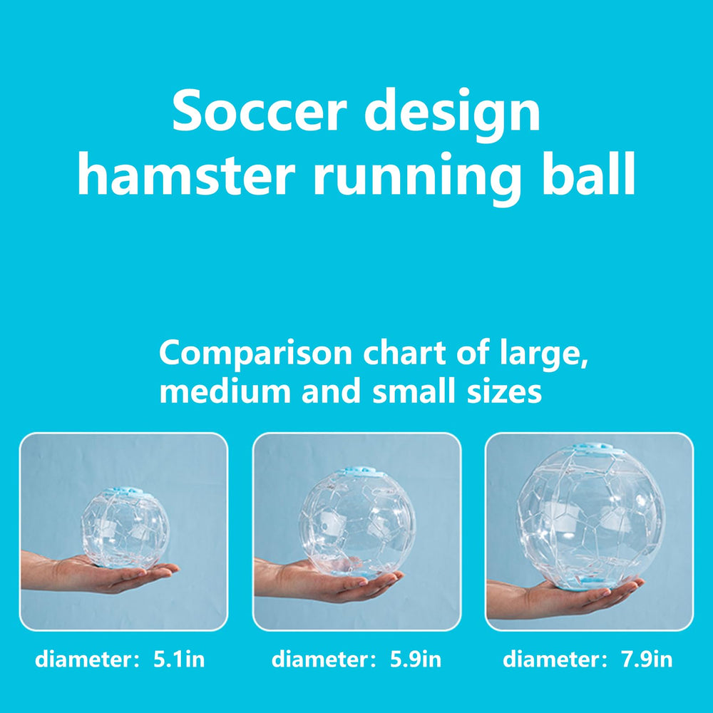 Fanlahmtasy hamster ball with metal screws supports durable, secure play sessions.