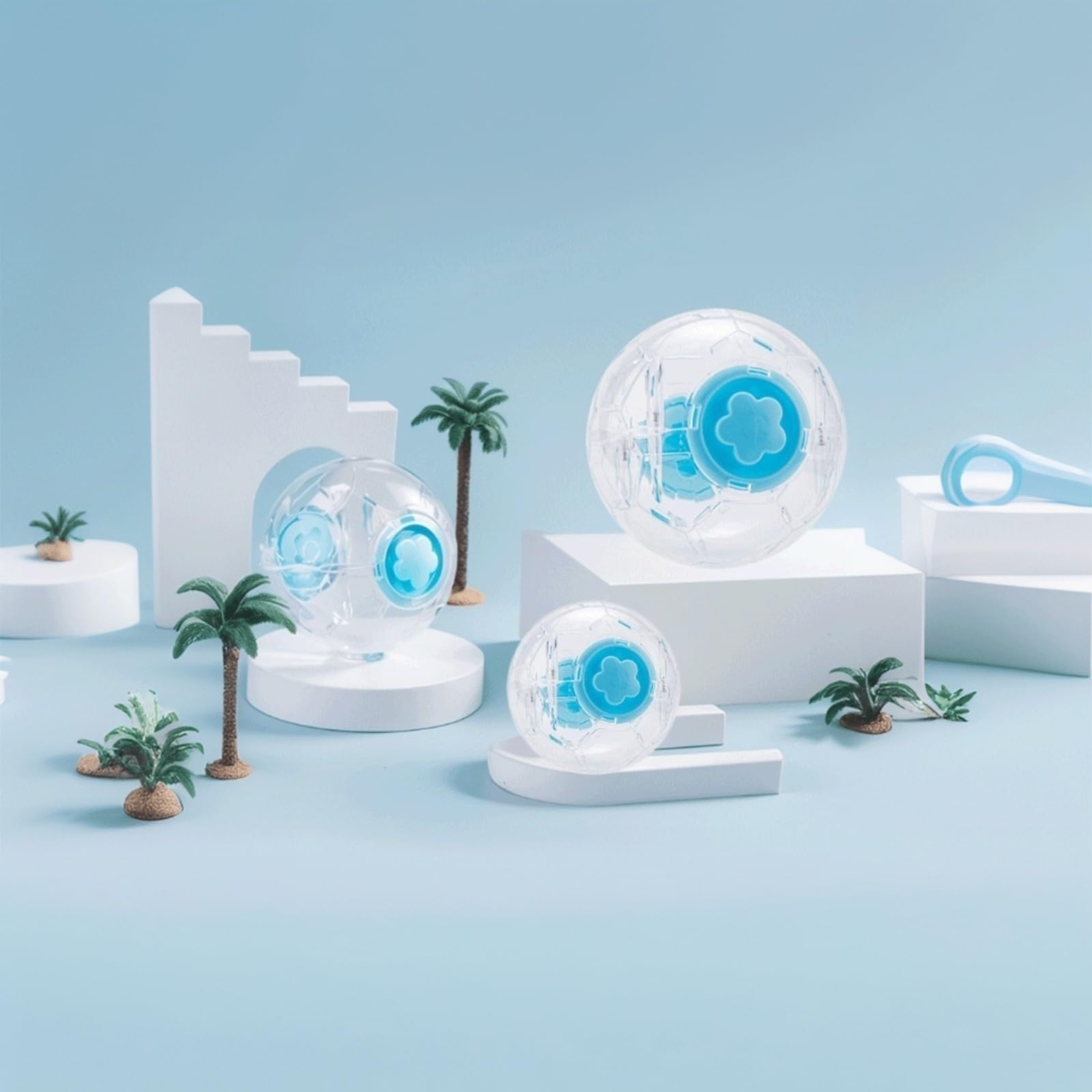 Fanlahmtasy hamster ball secure-assembly ensures long-lasting play sessions.
