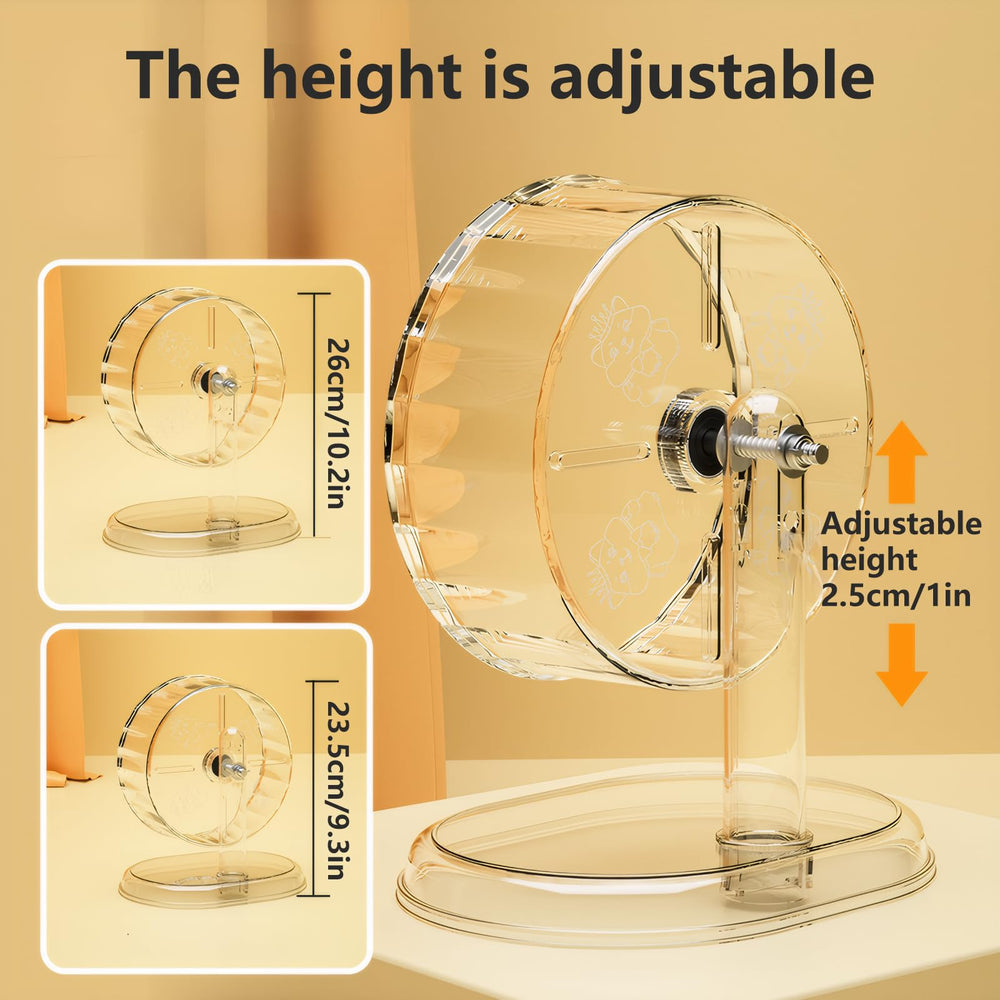 Fanlahmtasy quiet-operation-wheel keeps home undisturbed during playtime.