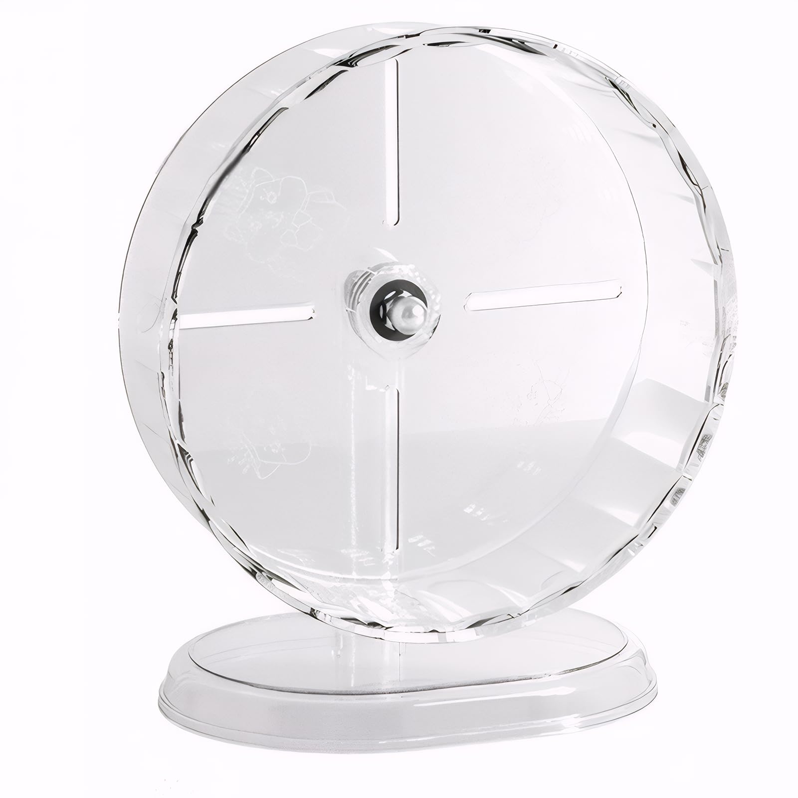 Fanlahmtasy silent-hamster-wheel-9-5inch enables quiet exercising for peaceful nights.