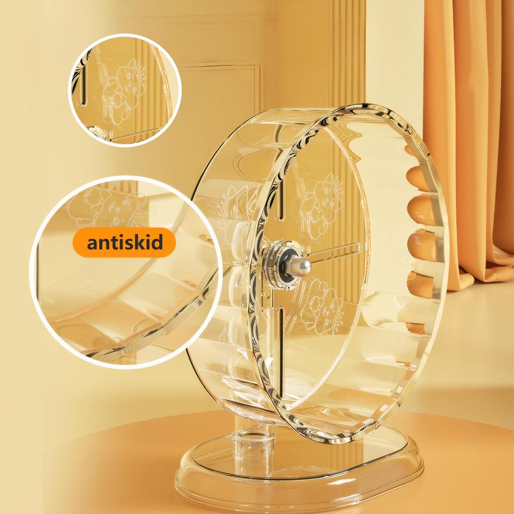 Fanlahmtasy 8.3-inch wheel designed for Syrian hamsters with ample running space.