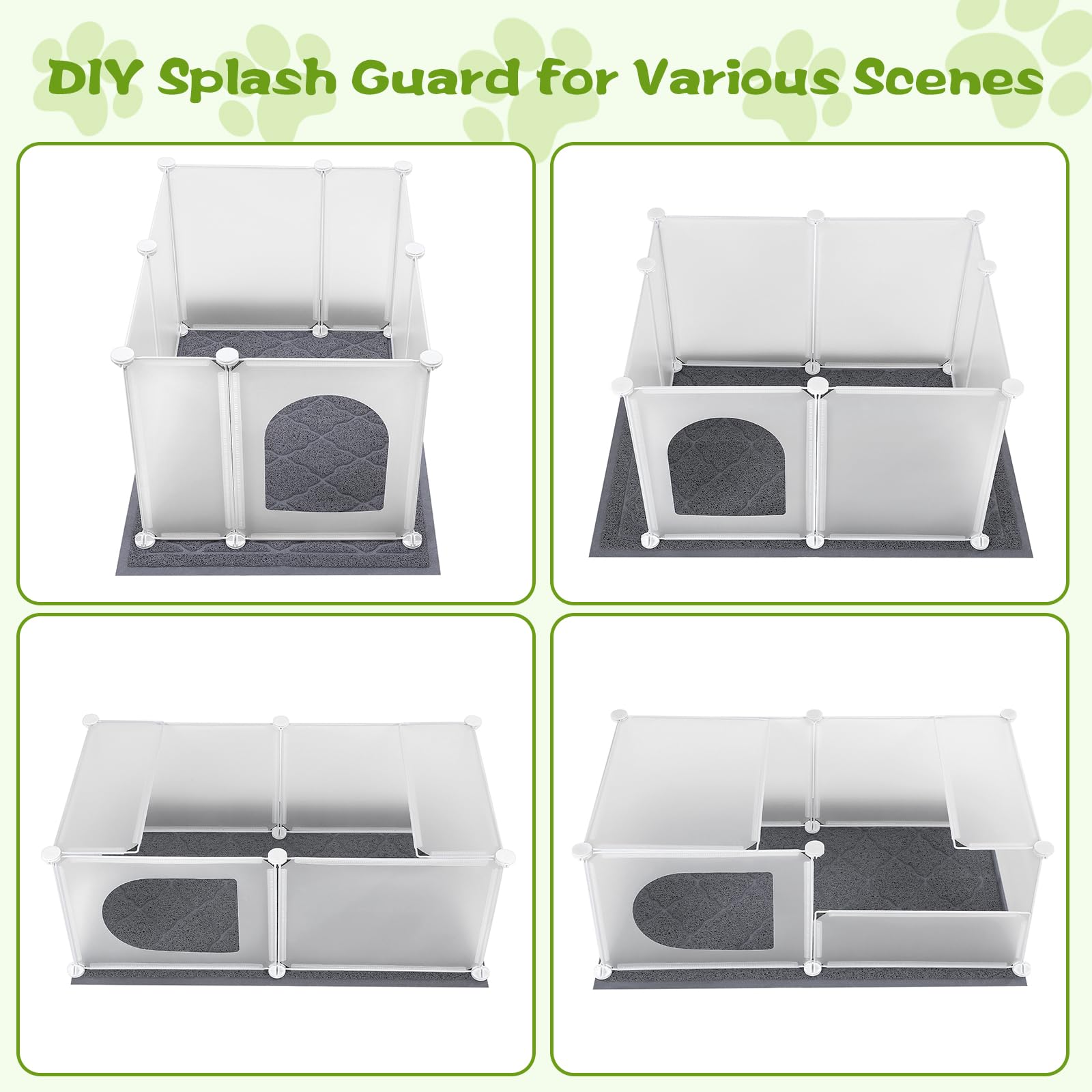 FanpBow stability shot with cable ties and hooks for accessories