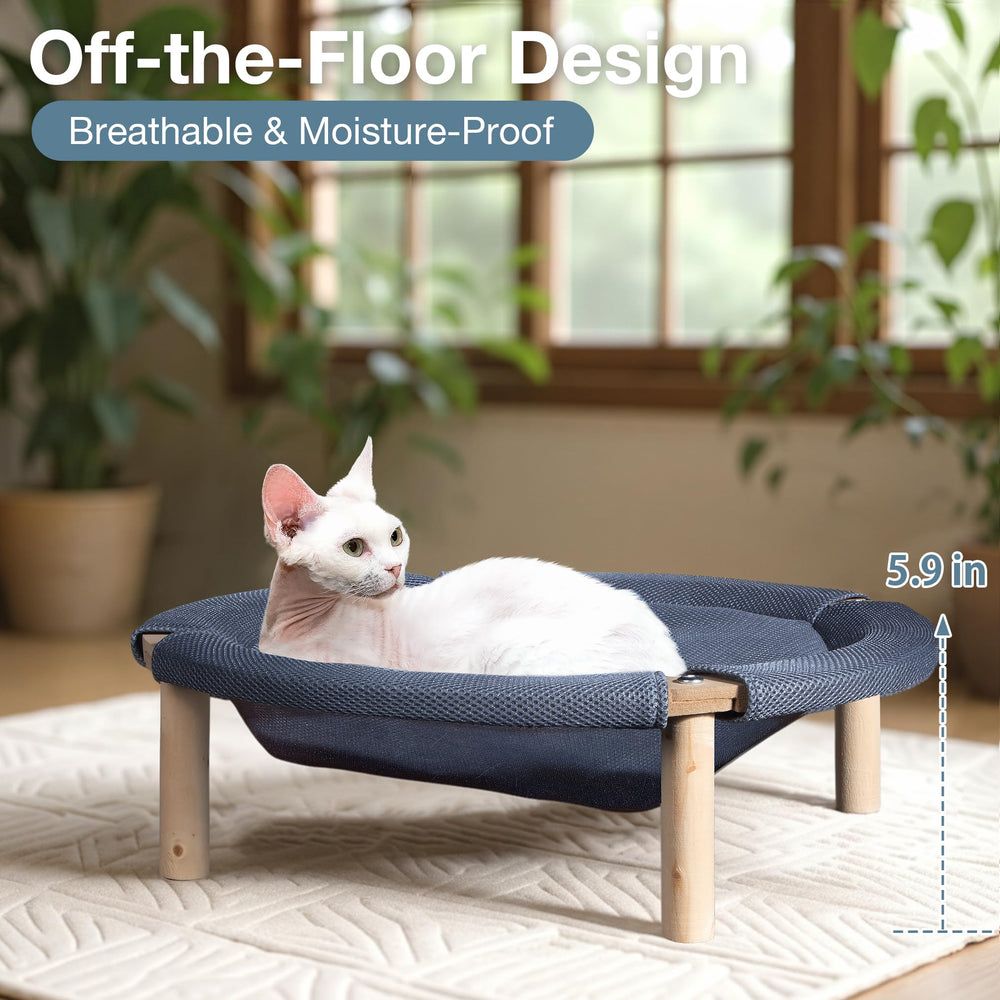 Fantasreen cat bed hammock assembly showing quick setup for busy pet parents.