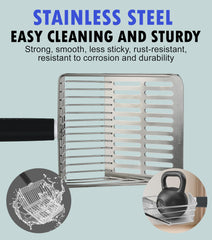 Faoemsey cat scoop wide deep scoop surface increases contact area for easier scooping.
