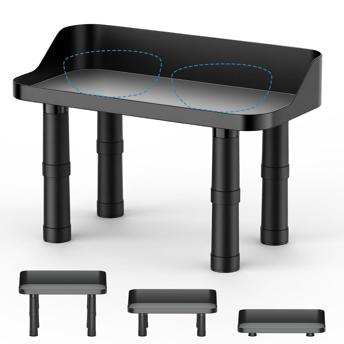 Farafox elevated-dog-bowl-stand assembly shows sturdy setup for comfy meals.