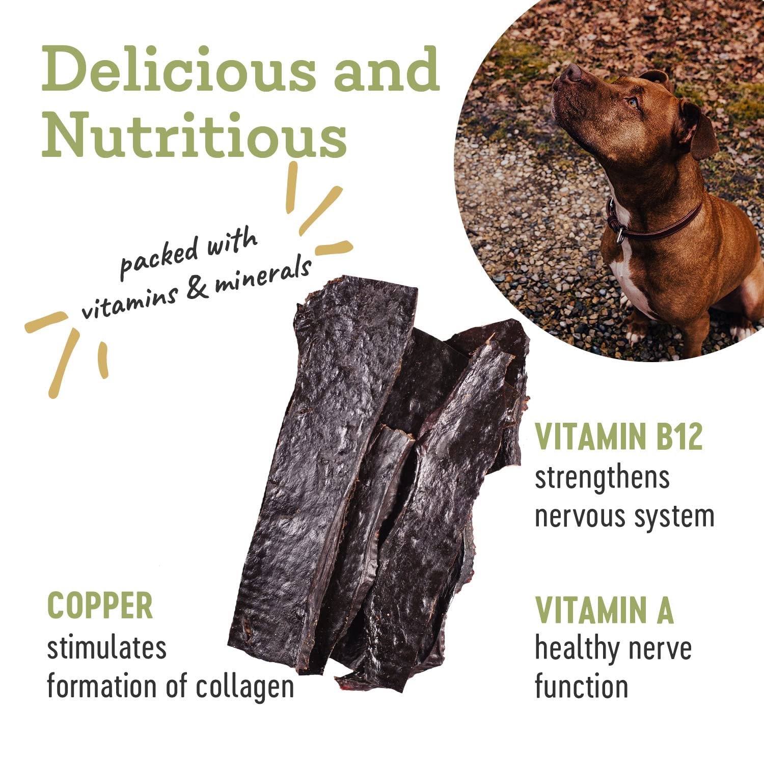 Farm Hounds beef liver USA-made label—locally sourced ingredients