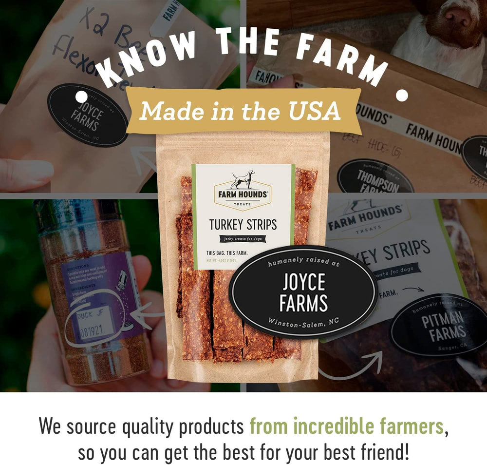 Farm Hounds farm partners imagery shows American family farms