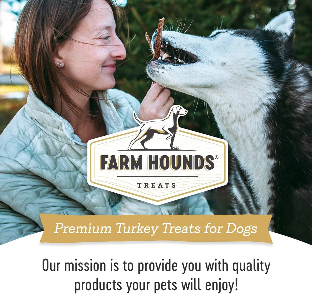 Farm Hounds Turkey Strips suitable for all breeds and sizes as versatile treat